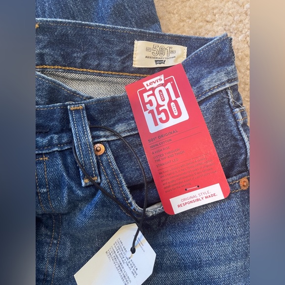 LEVI'S SALVAGED 501 ORIGINAL ANNIVERSARY EDITION - Picture 7 of 16